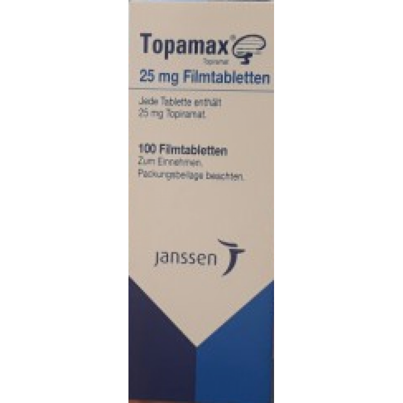 Топамакс TOPAMAX 25 мг/100 таблеток